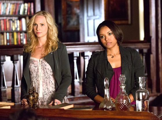 The Vampire Diaries, Candice Accola, Kat Graham The Vampire Diaries, Candice Accola, Kat Graham